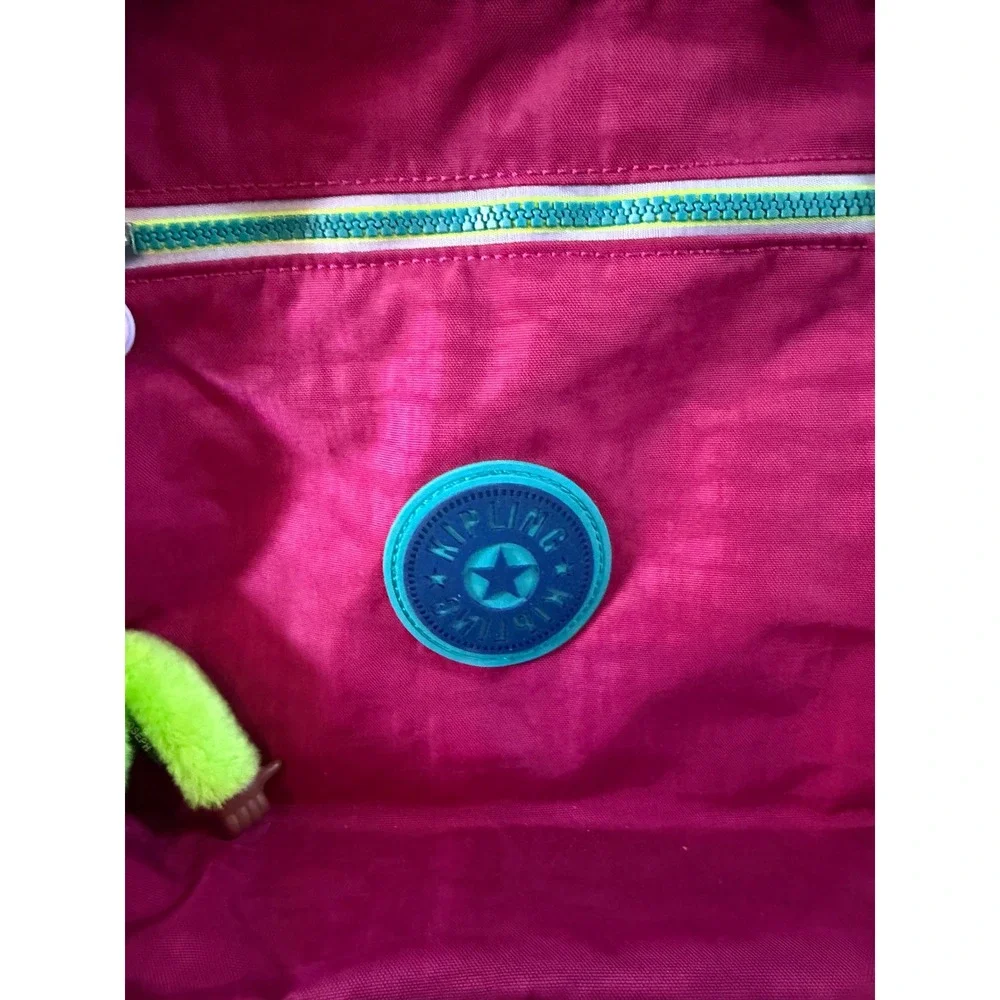 Kipling Micah Laptop Backpack Purple Fig WB KI9184 Recycled Lining NWT